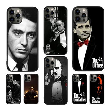 Кръстникът Дон Корлеоне Клетъчни калъфи за мобилни телефони за iPhone 15 14 12 13 мини 11 Pro MAX XR XS 7 8 Plus SE2020 Fundas