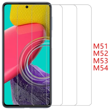 Закалено стъкло за Samsung Galaxy M51 M52 M53 M54 5G капак на калъфа на Samsungm54 m 51 52 53 54 51m 52m 53m 54m N52 N54 Coque 360